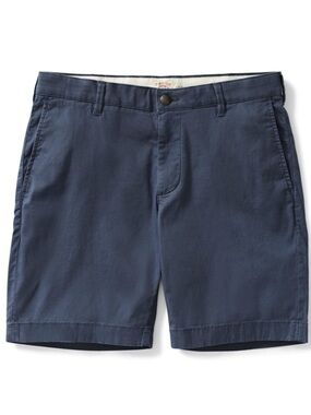 Faherty Island Life Shorts Blue 8” Chino